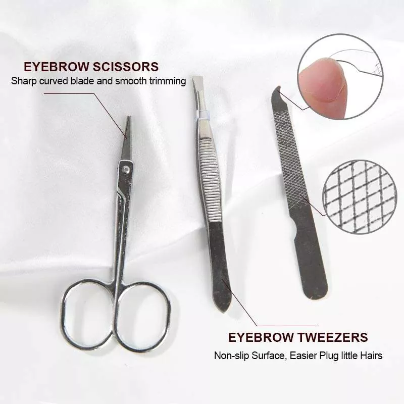 6pcs Manicure & Pedicure Set Kit Εργαλεία από ανοξείδωτο χάλυβα